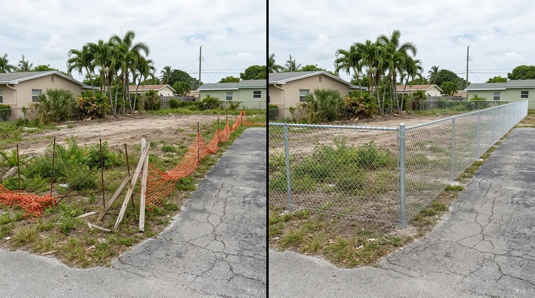 Result fence in Miami - Miami Fence Installers