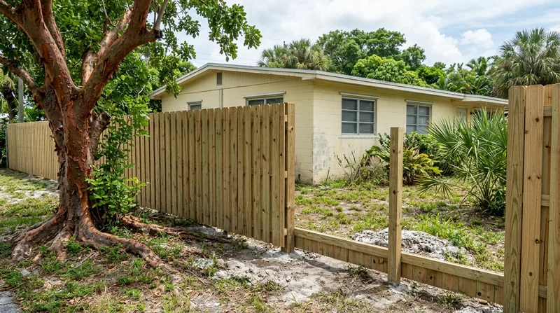 Wood & Privacy Fence Installation Miami